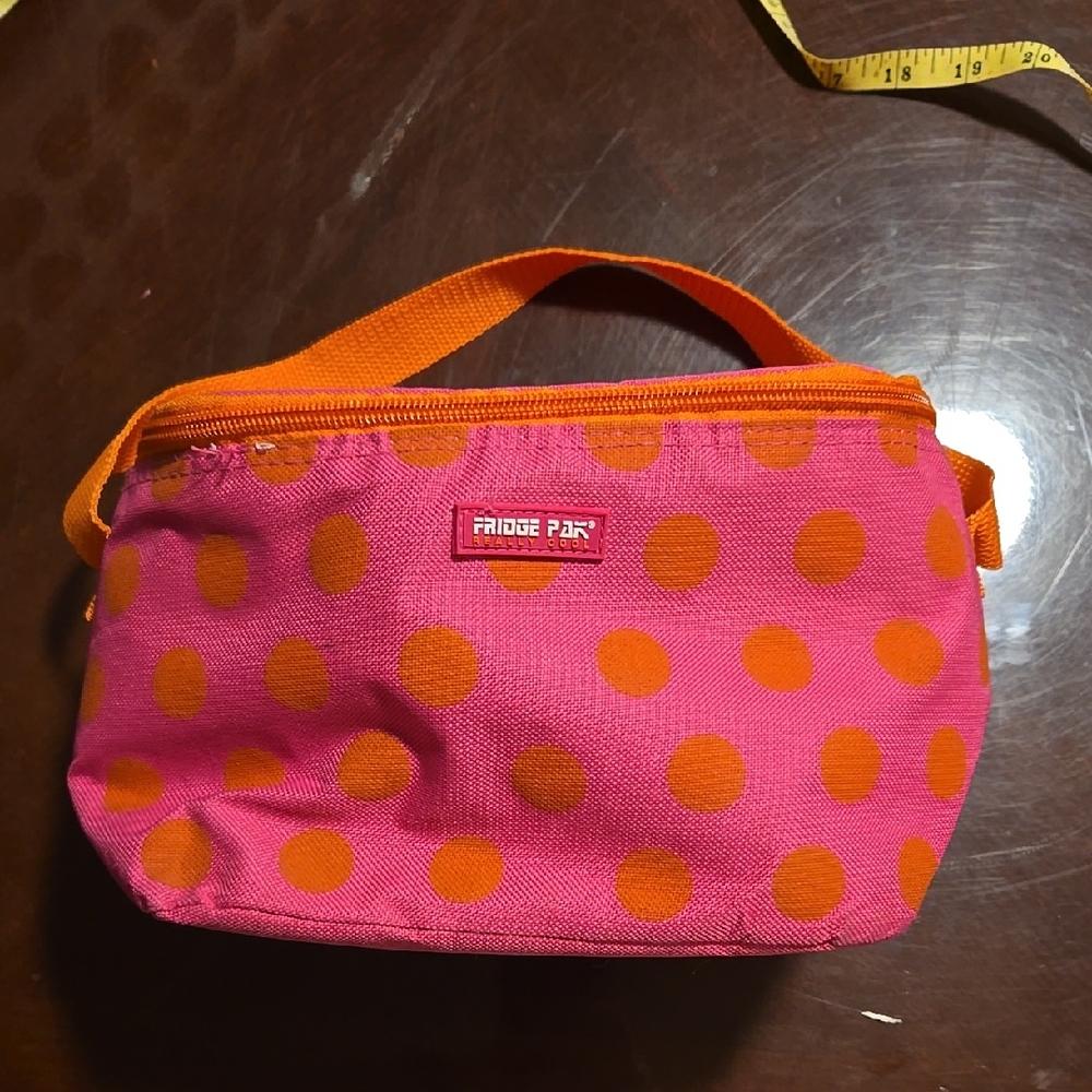 Fridge Pak Insulated Polka Dot Lunch Bag